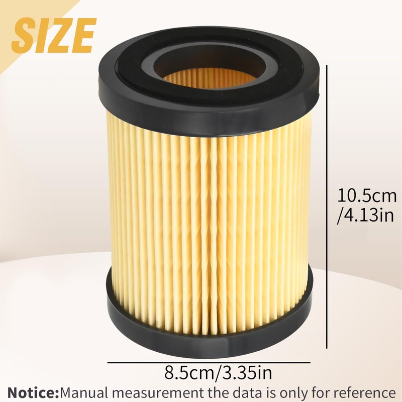 DUZFOREI 2Pcs 0G3332 Air Filter, Replacement for Generac 8-10KW HSB
