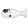 Wireless Light Bulb Camera 360 Degree Auto Tracking Recording 2