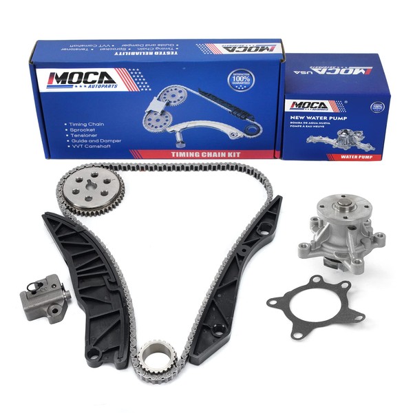 MOCA Timing Chain Kit Water Pump Fit 2010-2011 for Kia