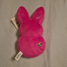 Peeps 9" Plush Bunny Pink with Sparkles