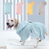 Pet Bath Towel Water Absorbent Quick Drying Ultrafine Fiber Dog