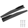 2Pcs Universal Side Skirt Rocker Splitters Lip Winglet Wing Diffuser