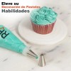 Juego De Boquillas Para Pasteles Acero Inoxidable 10 Piezas