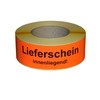 Warning Labels / Shipping Labels "Delivery Note Inside" on Roll