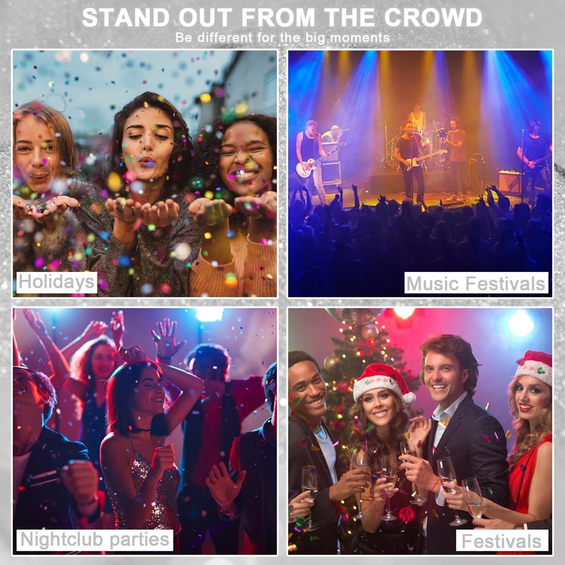 Hair and Body Glitter, Shimmering Powder Sparkle Powder Makeup, Glitter