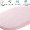 Muslin Bassinet Sheet Compatible with AMKE 3 in 1 Bassinet(35