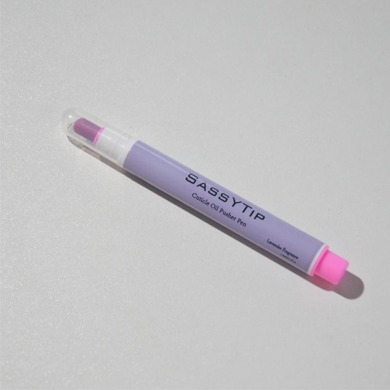 SASSYTIP Ceramic Cuticle Pusher, Cuticle Removal Pen - flavour: Rose&Lavender,