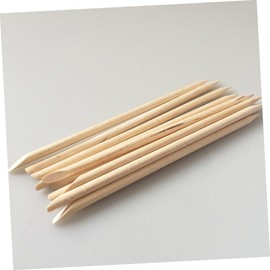 Mikinona Lasting Nail Art Design 8pcs Bamboo Manicure Stick Set Remover Bottle Empty Tubes for Crystal Nail Art