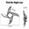 2PCS #12 Meat Grinder Blade - Meat Grinder Blades Replacement