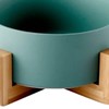 Ceramic Dog Cat Bowl Multipurpose Large Capacity Pet Bowl with