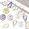 Hesena 320 Pcs Cute Paper Clips Set, 160 Pcs Round