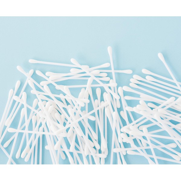 Cotton buds ear sticks, cotton heads made of 100% cotton,