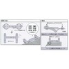 Campus BC-H01G Book Clip, Portable Like a Pen, Green