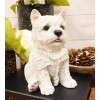 Ebros Sitting West Highland Terrier White Westie Puppy Dog Statue