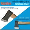 SZCO Watchfire 16" Camp Axe, Hickory Handle