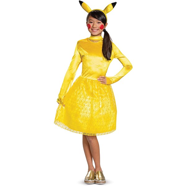 Disguise Pikachu Pokemon Classic Girls' Costume