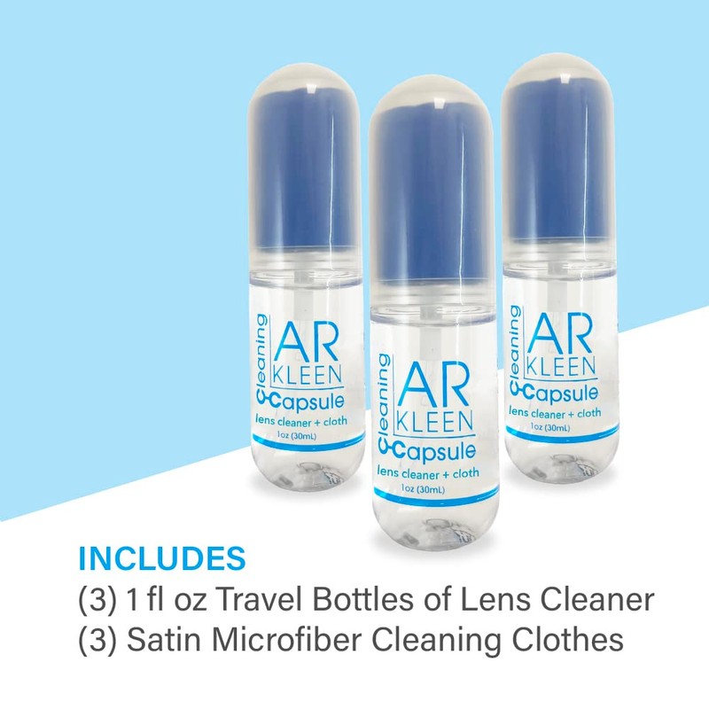AR Kleen Lens Cleaning Kit (1 Fl Oz Capsule (3