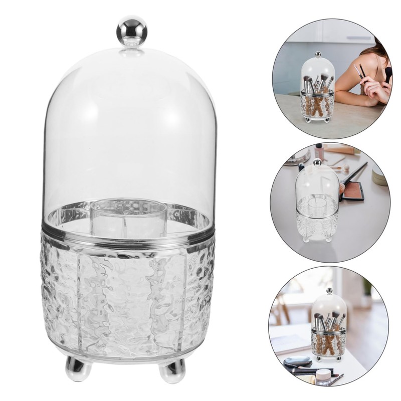 TOVINANNA Makeup Brush Holder Organizer Beauty Vanity Countertop Multifunctional Desk