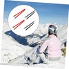 KOMBIUDA 4pcs Ski Boot Carrier Strap Durable Boot Leash with