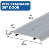 M-D Building Products 11619 Heavy-Duty Aluminum Commercial Threshold - Draft