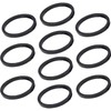 DEDA METAL SPACERS 28.6 / 5 stems Color: black diameter: