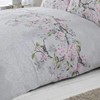 Eloise Duvet Cover Set, Polyester-Cotton, Duck Egg, Single