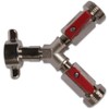 2-Way Stop Valve for Pressure Regulator 1 x 3/4 Inch