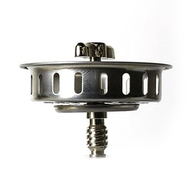 LEFITPA Replacement Twist Tight Post Kitchen Sink Strainer Basket for Thrifco Plumbing 4400497