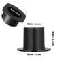 ABOOFAN 50 Pieces Clown Hat Plastic Mini Top Hat Black