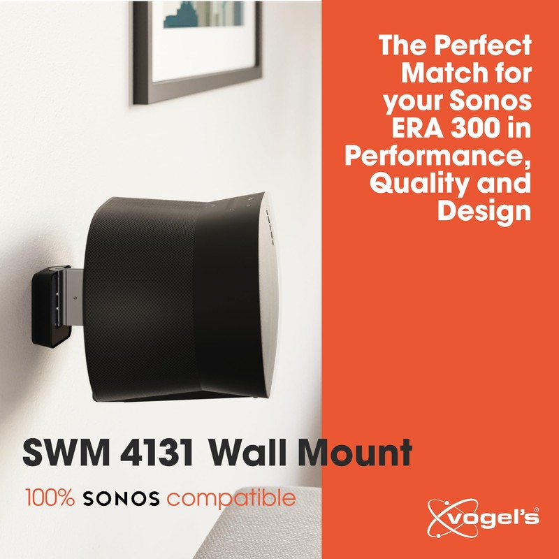 Vogel's SWM 4131 speaker wall bracket for Sonos ERA 300,