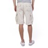 UNIONBAY Men's Survivor Belted Cargo Short, Stone, 38