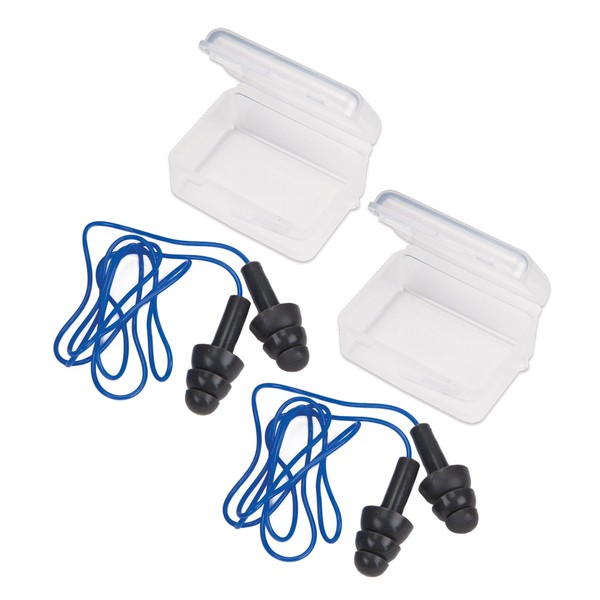 Travelon 2 Pairs Of Earplugs With Cord
