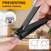 BEZOX Large Toe Nail Clippers for Thick Nails - Straight