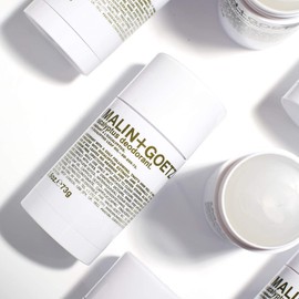 Malin + Goetz Eucalyptus Deodorant, natural effective odor & sweat defense, for all skin types, clear color, no residue/stains, free of aluminum, alcohol, baking soda, parabens, cruelty free 2.6 Fl Oz