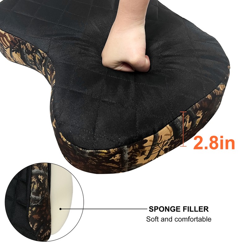 Thick Moisture-proof Bleachers Cushion Camouflage Stadium Seat Pad Cushion Outdoor