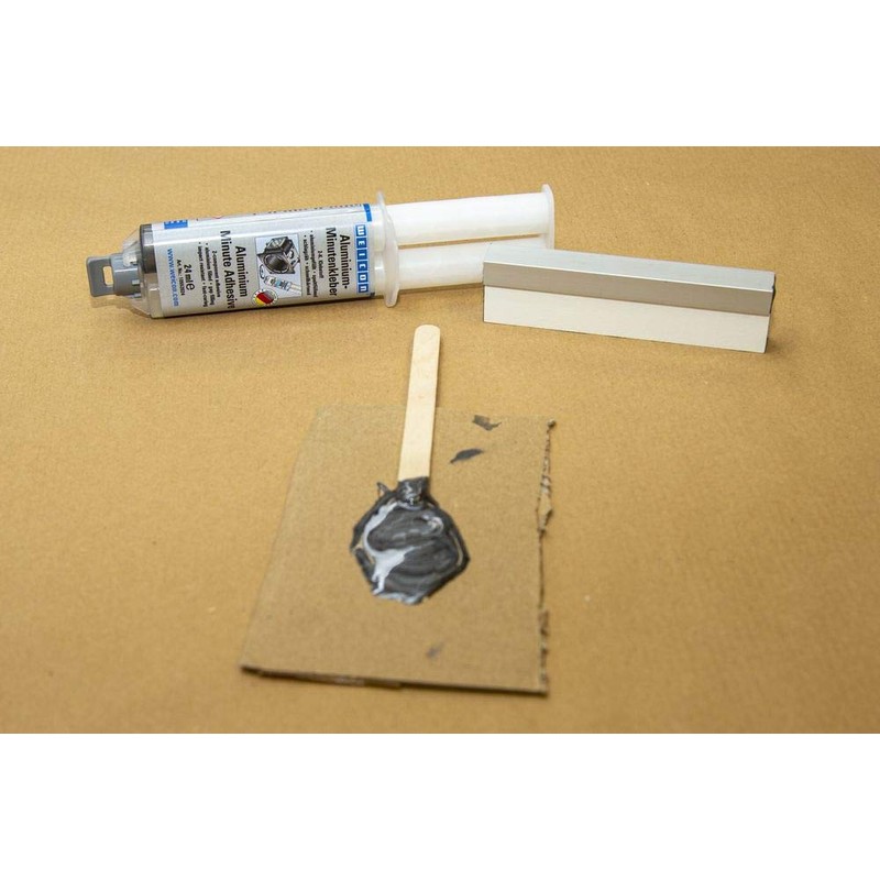 WEICON Aluminium Minute Glue – Fast Curing Epoxy Adhesive for