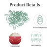 pson 100Pcs Heart Shaped Paper Clips, Cute Metal Mini Clips