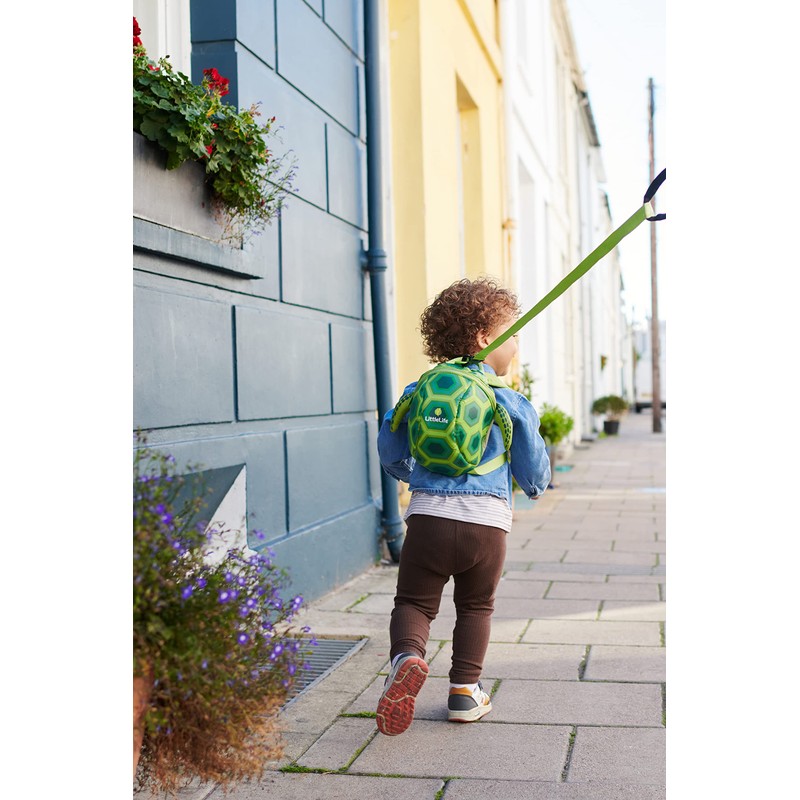 LittleLife Animal Toddler Backpack With Safety Rein, Turtle