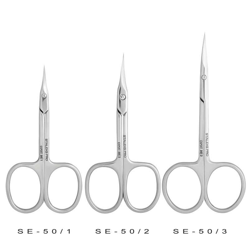 STALEKS PRO Expert 50 Type 3 Professional Cuticle Scissors Model