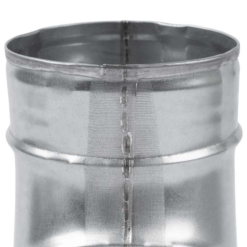 ECOPRO VENT 4" Inch 45˚ Degree Galvanized Steel Duct Elbow