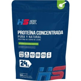 Hero Sport Whey Protein Concentrate Sin Sabor 900gr                                                                                                   