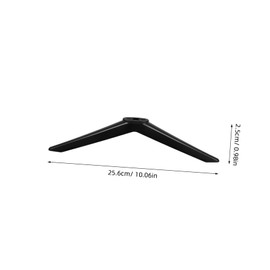 Ciieeo 1 Pair Tv Stand Legs Replacement Tv Feet with Screws for LED Screens Versatile Placement for Rooms Bedrooms Offices Stable Support for Secure Viewing