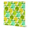 Peel & Stick Wallpaper 6ft x 2ft - Lemon Lime