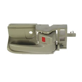 Passenger Side Interior Door Handle Tan Compatible with 2003-2008 Toyota Corolla