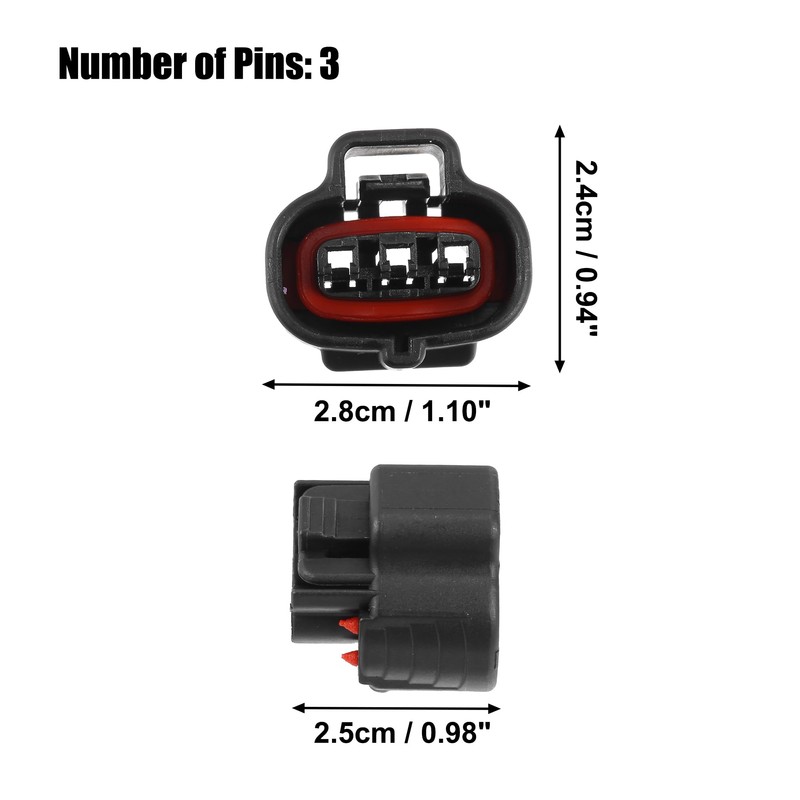 QUARKZMAN 1 Set of 3 Pins MAP Turbo Sensor Plug