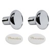 Pair of Air Valve Knobs for Tractor/Trailer - Compatible with
