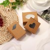 sourcing map 32Pcs Soap Packaging Boxes 2.8x3.8x1.2 Inch Kraft Soap