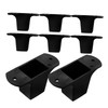 LABRIMP 8 Sets Vibration Speaker Cabinet Isolation Feet Durable Amplifier