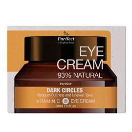 Purifect Dark Circles Vitamin C Eye Cream, 30ml – Hydrating & Radiance-Enhancing Under-Eye Treatment, Fragrance-Free, Made in USA