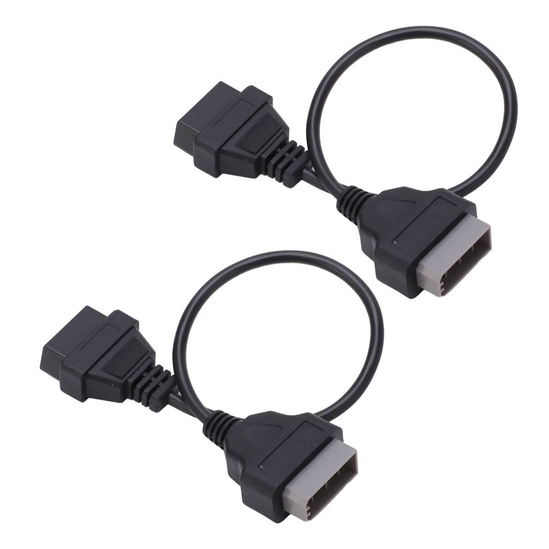 1 Pair OBD2 Diagnostic Cable 14 Pin to 16 Pin